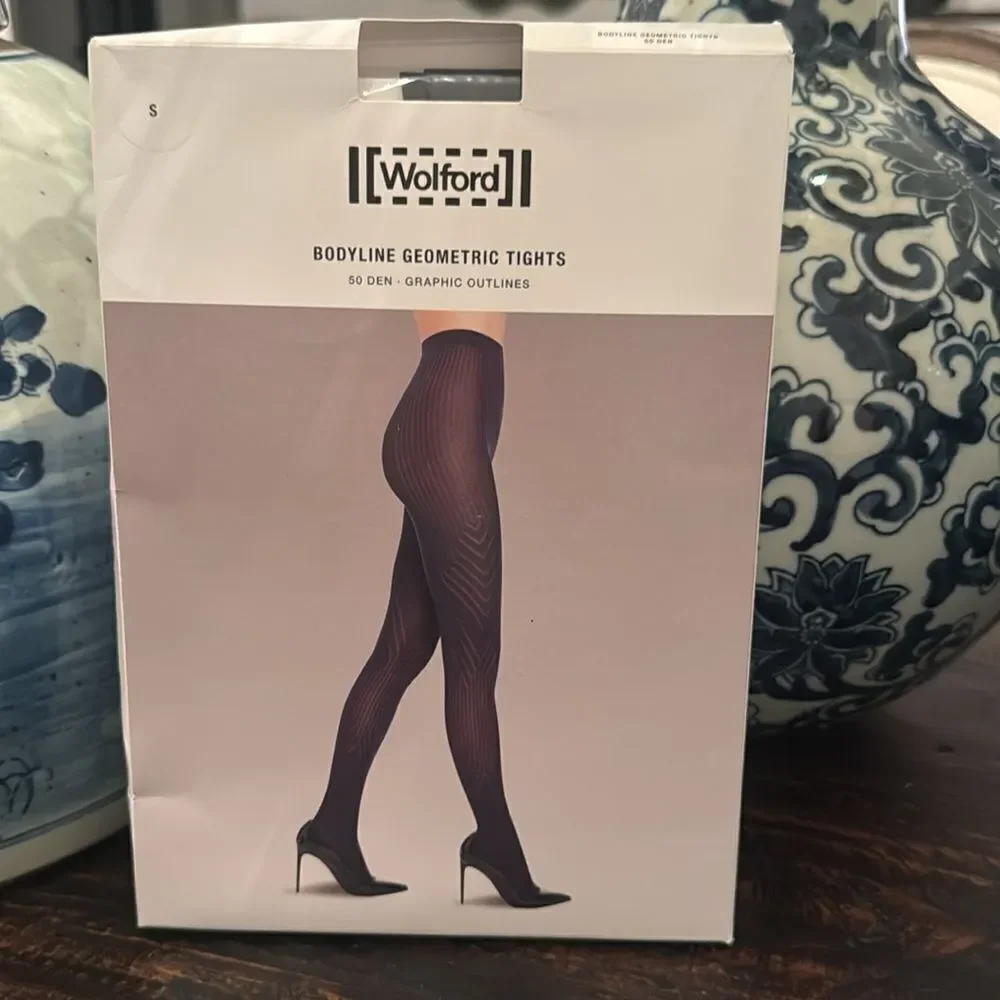 NWT Wolford Geometric Tights